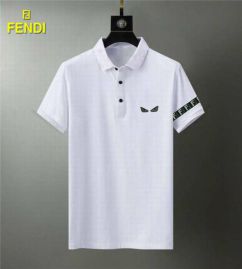 Picture of Fendi Polo Shirt Short _SKUFendiM-3XL12yn3520180